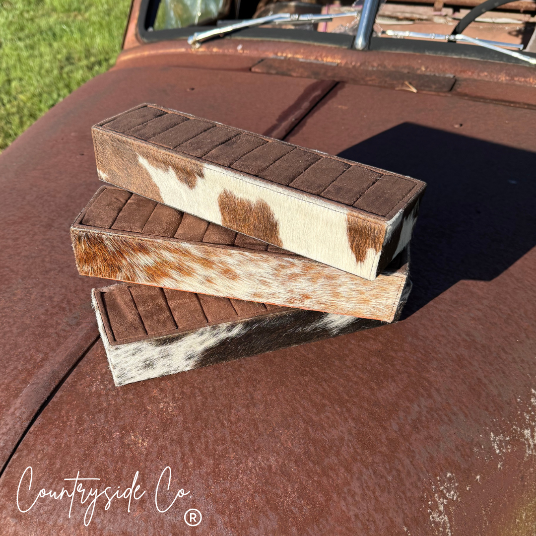 Ring Cowhide Tray