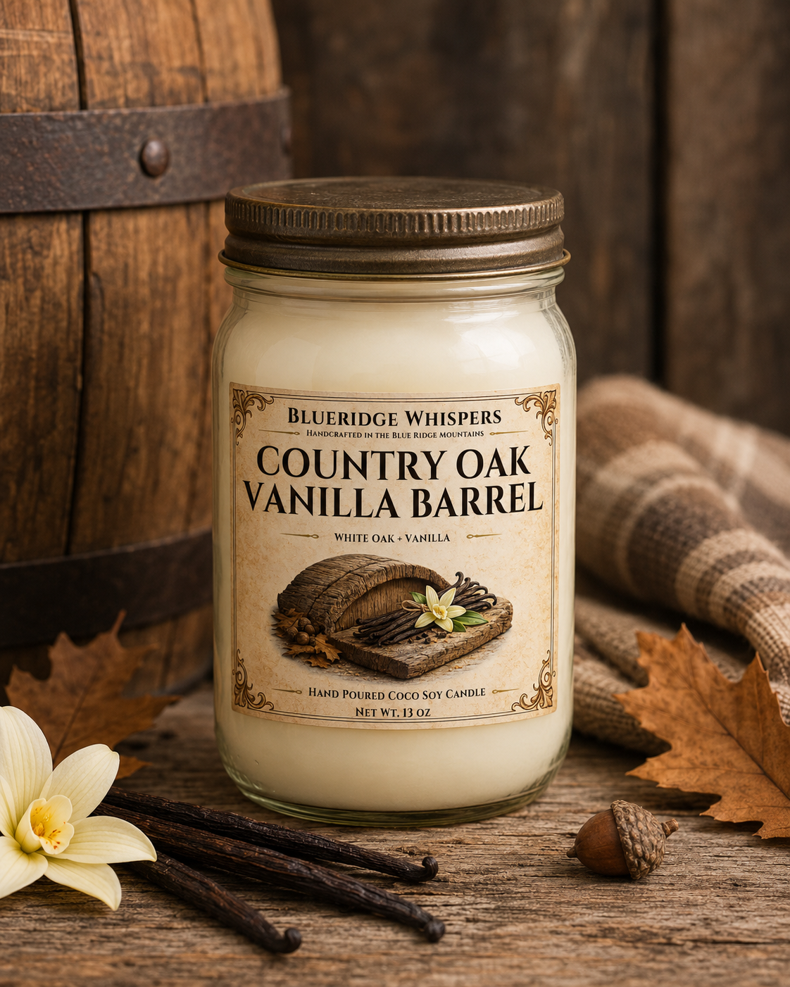 Country Oak Vanilla Barrel - White Oak & Vanilla