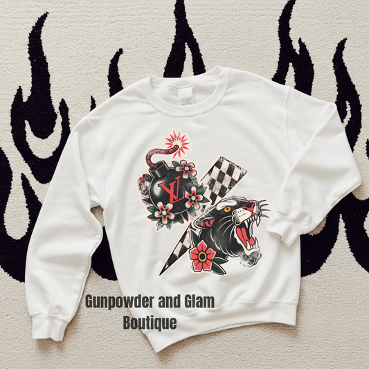Trad Tat TEE or CREWNECK