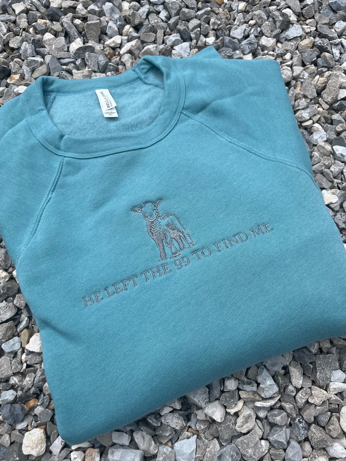 Left The 99 Embroiderd Pullover