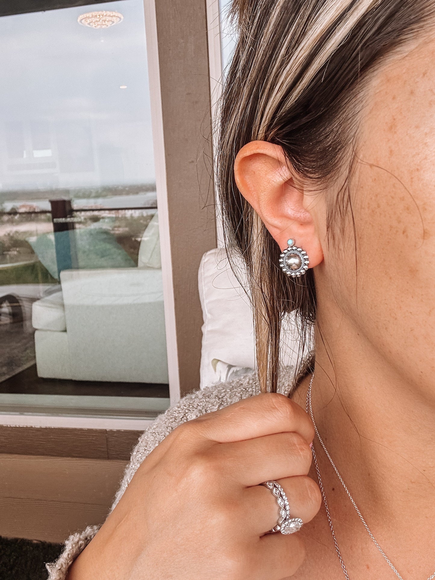 Dover Silver Earrings - Small