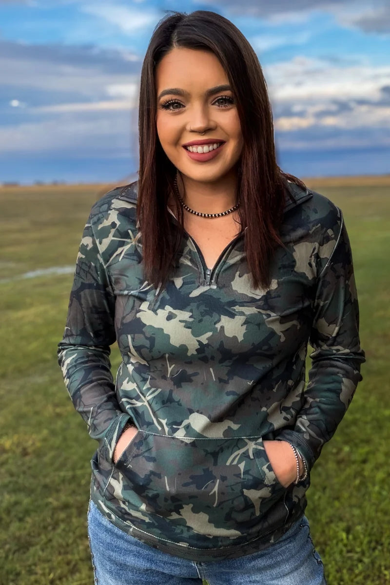 Canyon Camo Pullover