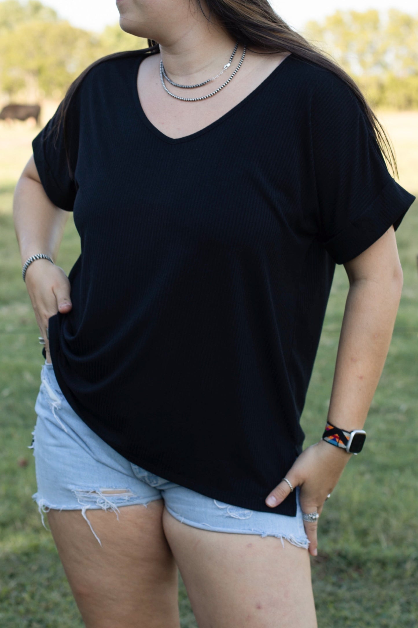 Malibu Plus Top // Black