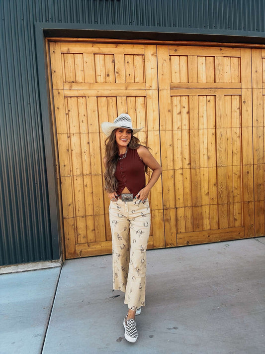 The Lonnie Western Jeans - small