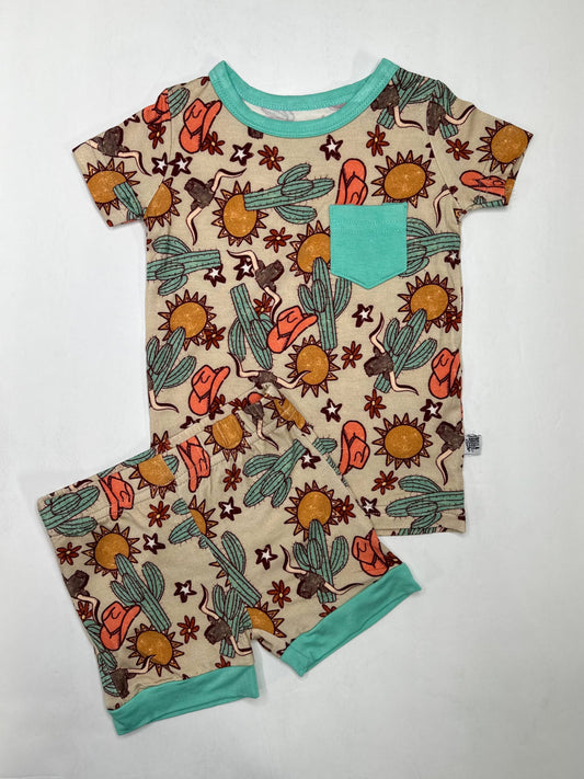 Wild West Bamboo Short Set (FINAL SALE)