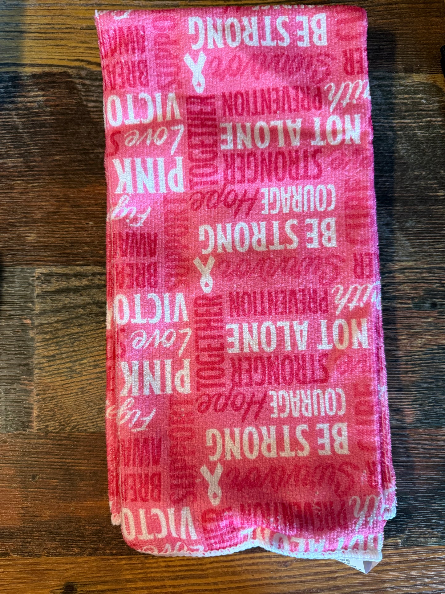 Breast Cancer Awareness kitchen towel