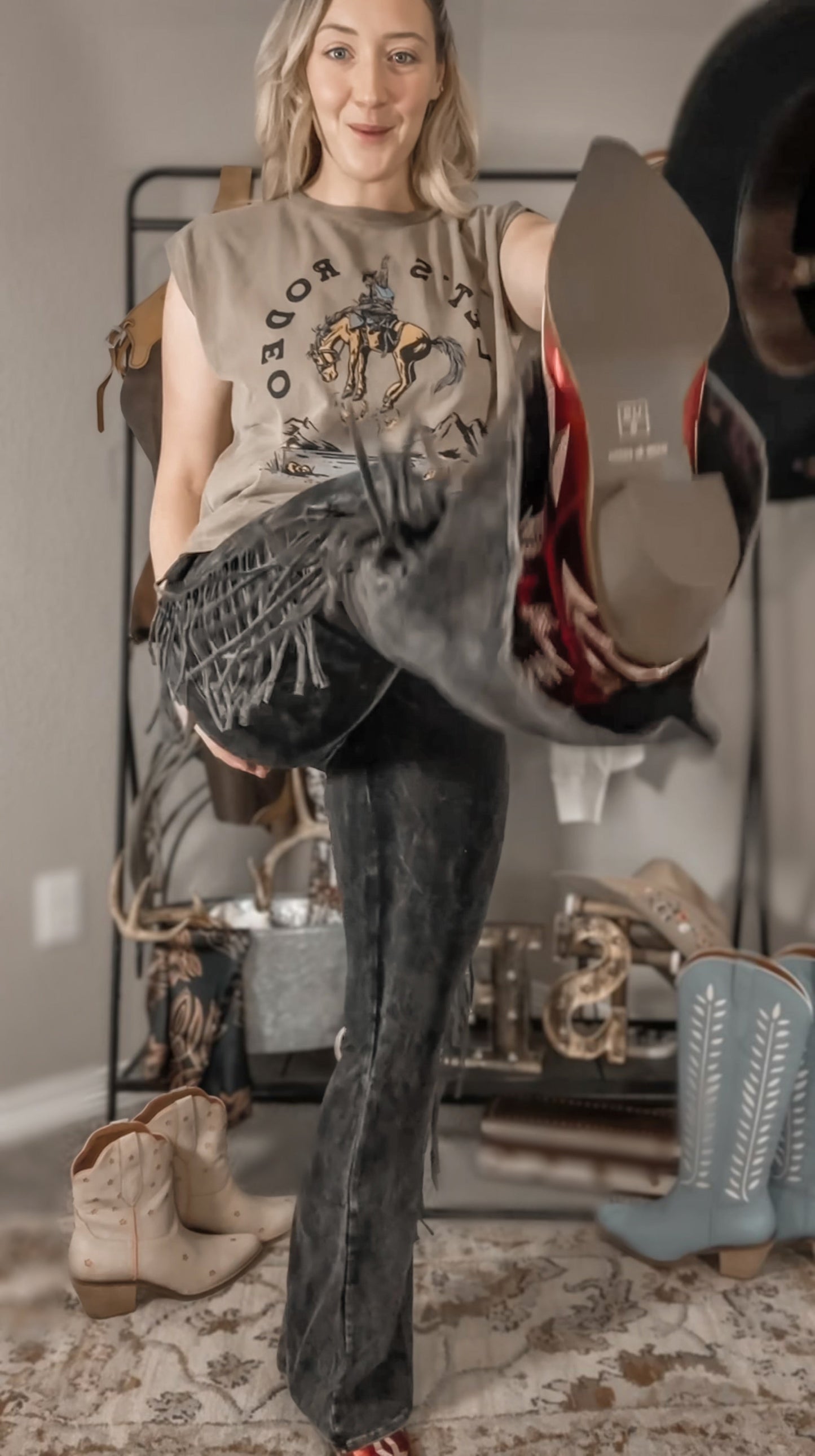 Fringed Lounge Pants