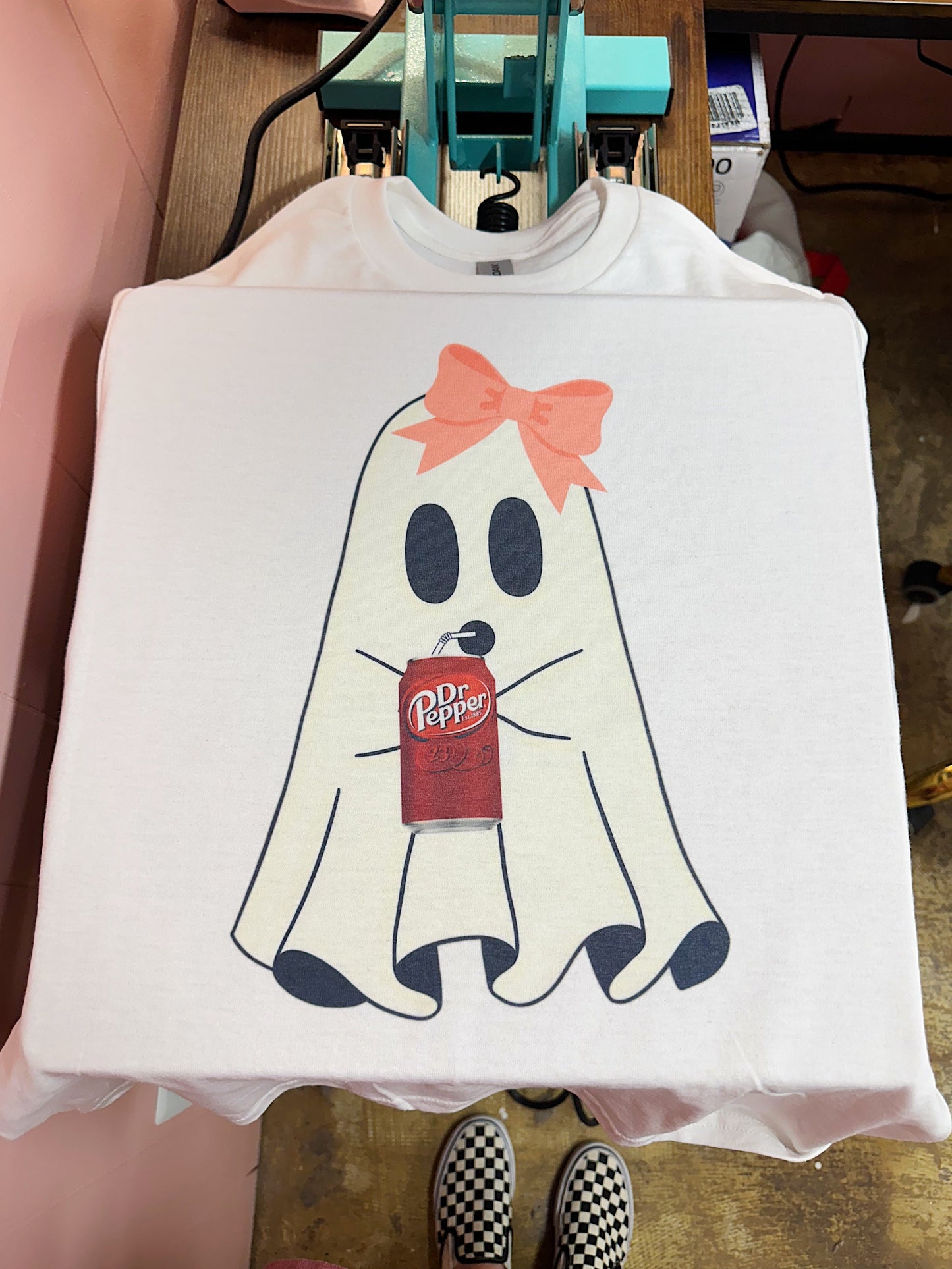Girly Ghost TEE or CREWNECK