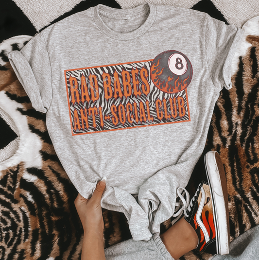 Zebra Rad Babes Sublimation Tee