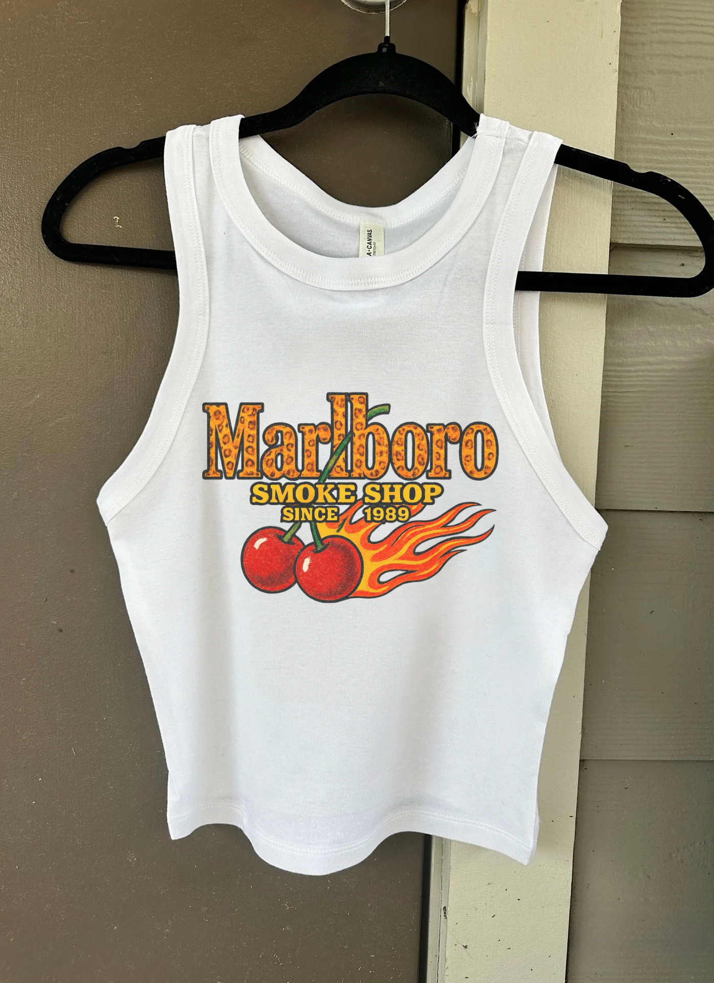 Smoke Shop Cropped Tank