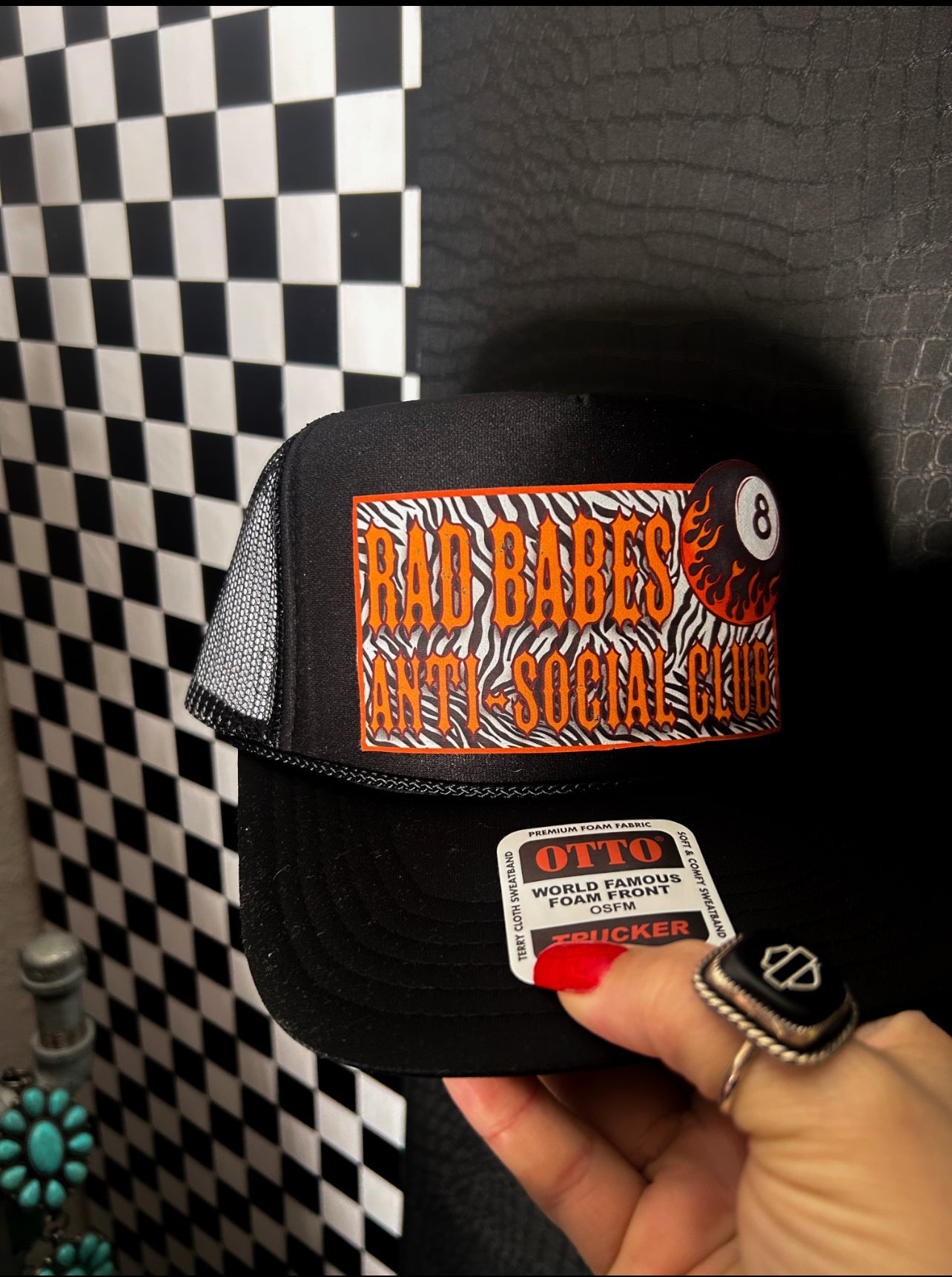 Rad Babes Anti-social club Hat