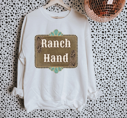 Ranch Hand TEE or CREWNECK