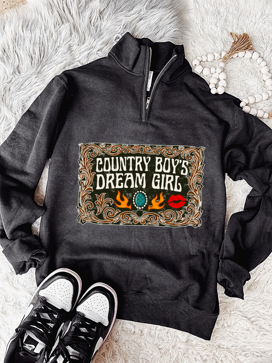 Dream Girl Quarter Zip