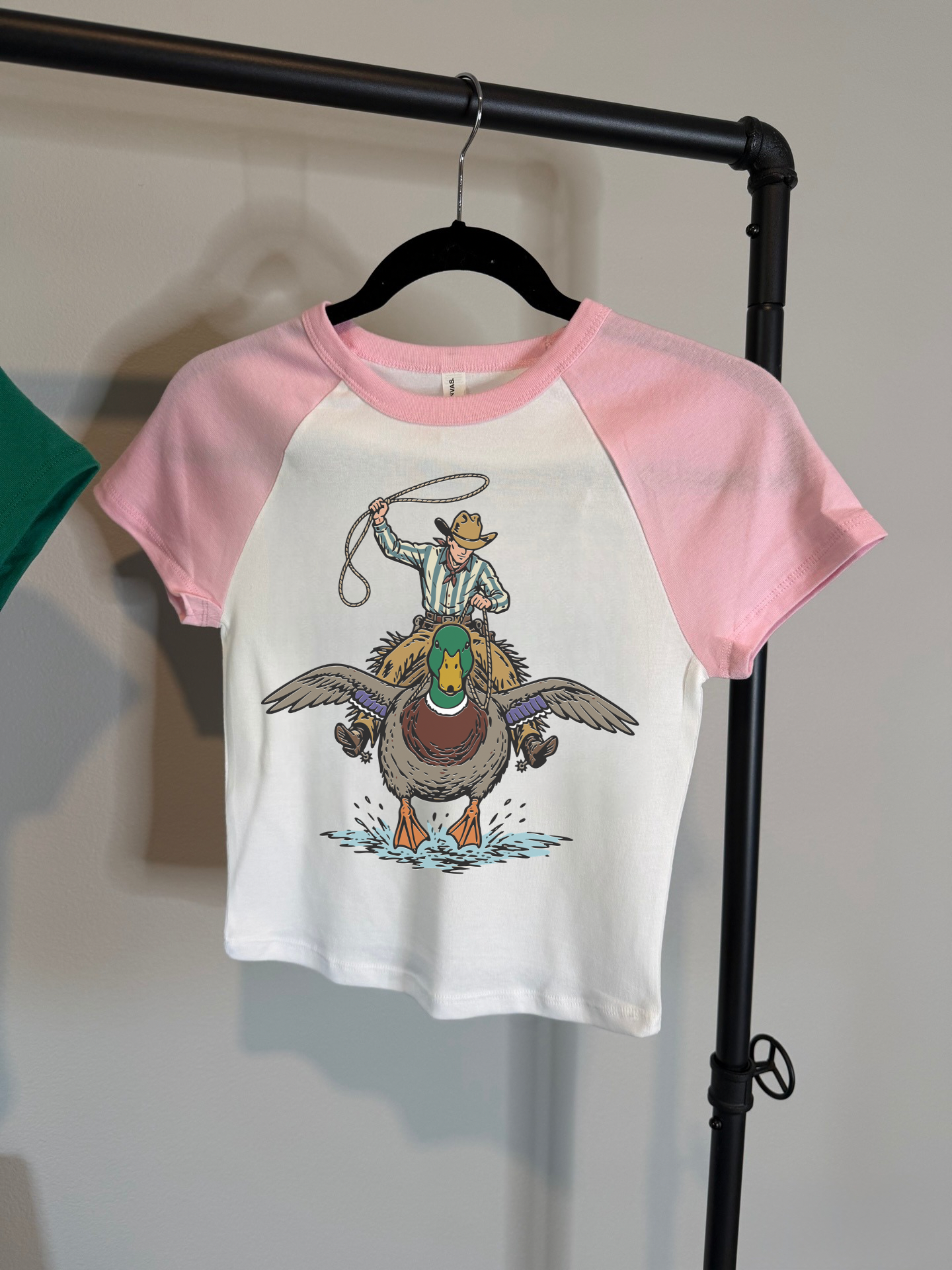 Cowboy Mallard Baby Tee