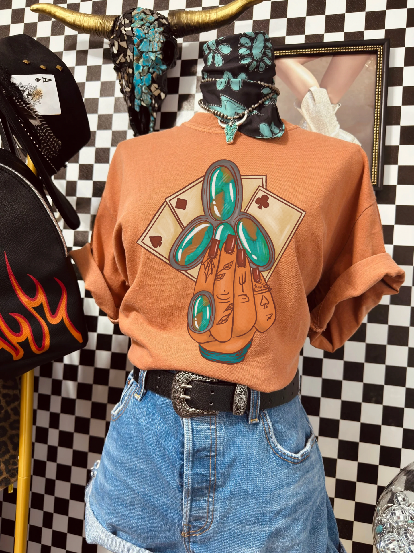 The hand your dealt tee