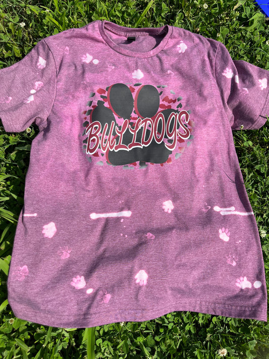Bulldogs Bleached Tee