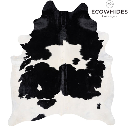 Black and White Cowhide Rug