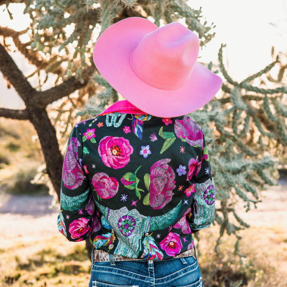 *LAST CHANCE* Desert Bloom Button Down
