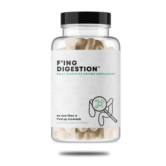 F'ing Digestion - Daily Digestive Enzyme + Probiotic Supplement
