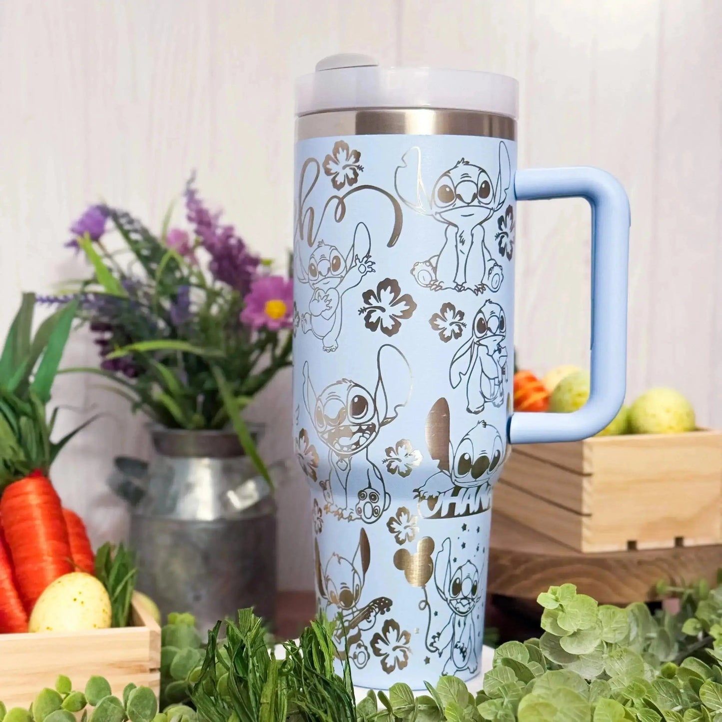 Disney Stitch Stay Weird  Engraved Tumbler  | 20oz