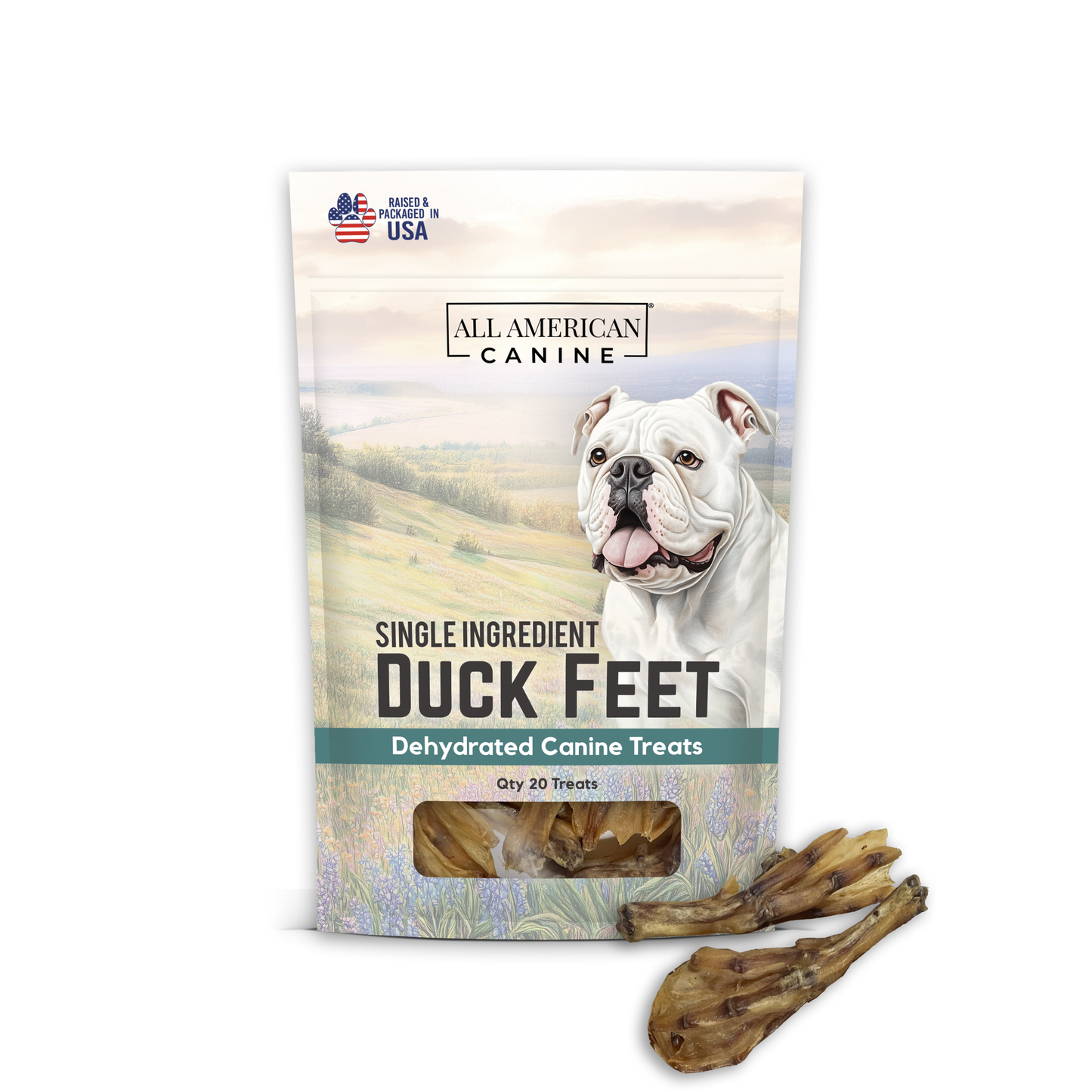 Dehydrated Duck Feet