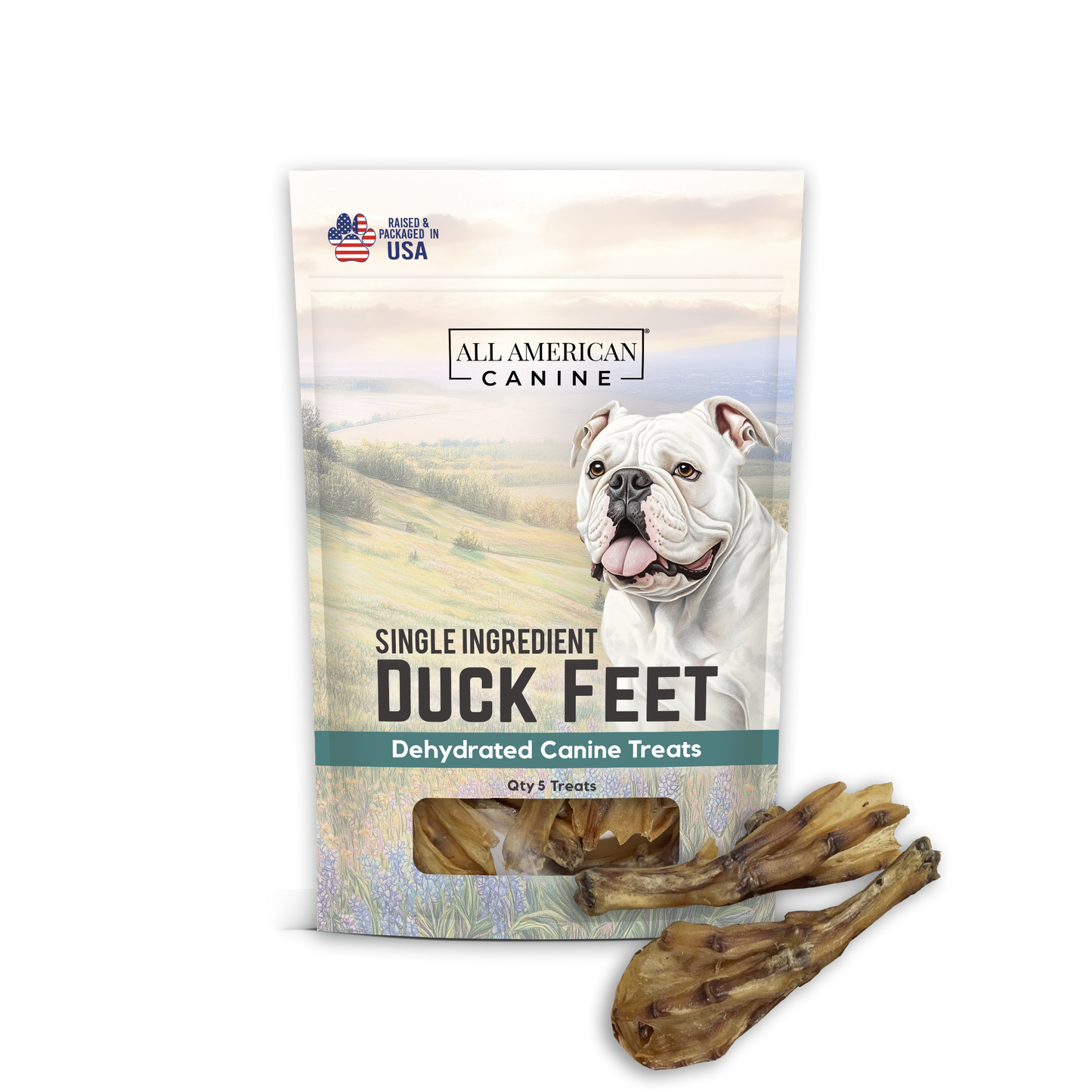 Dehydrated Duck Feet