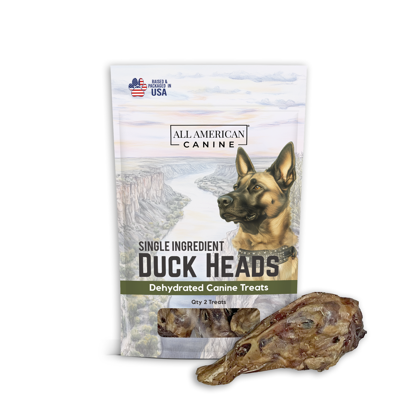 Dehydrated Duck Heads