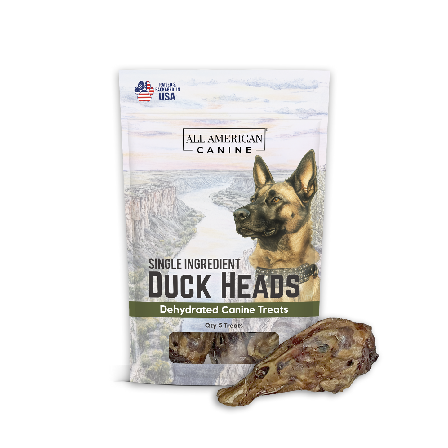 Dehydrated Duck Heads