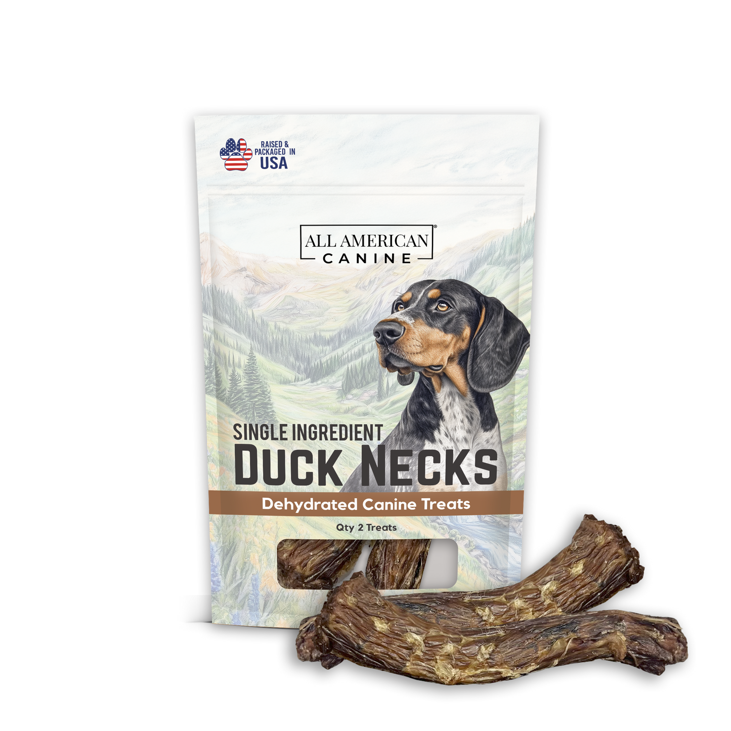 Dehydrated Duck Necks