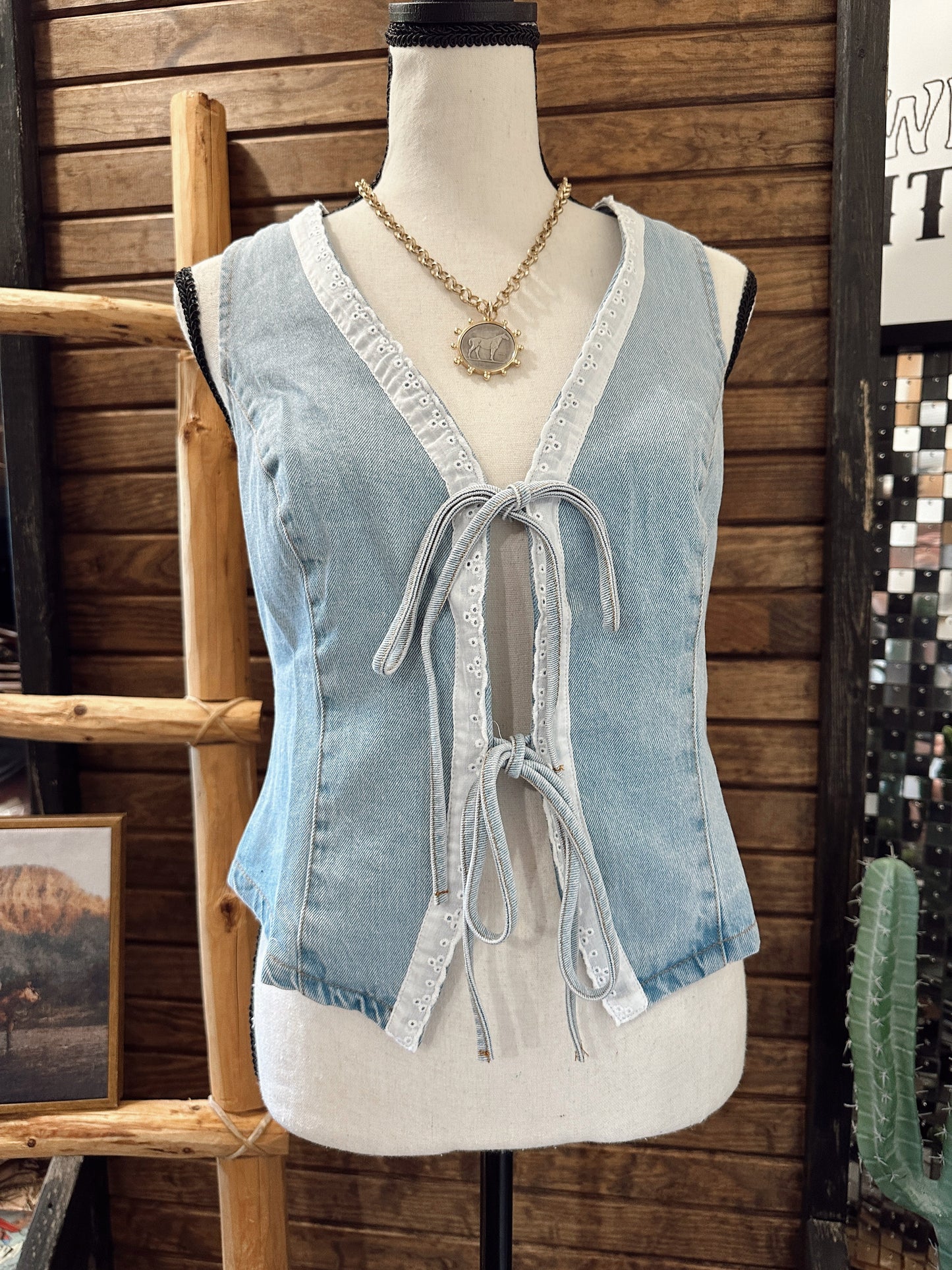 The Dolly Tie Top
