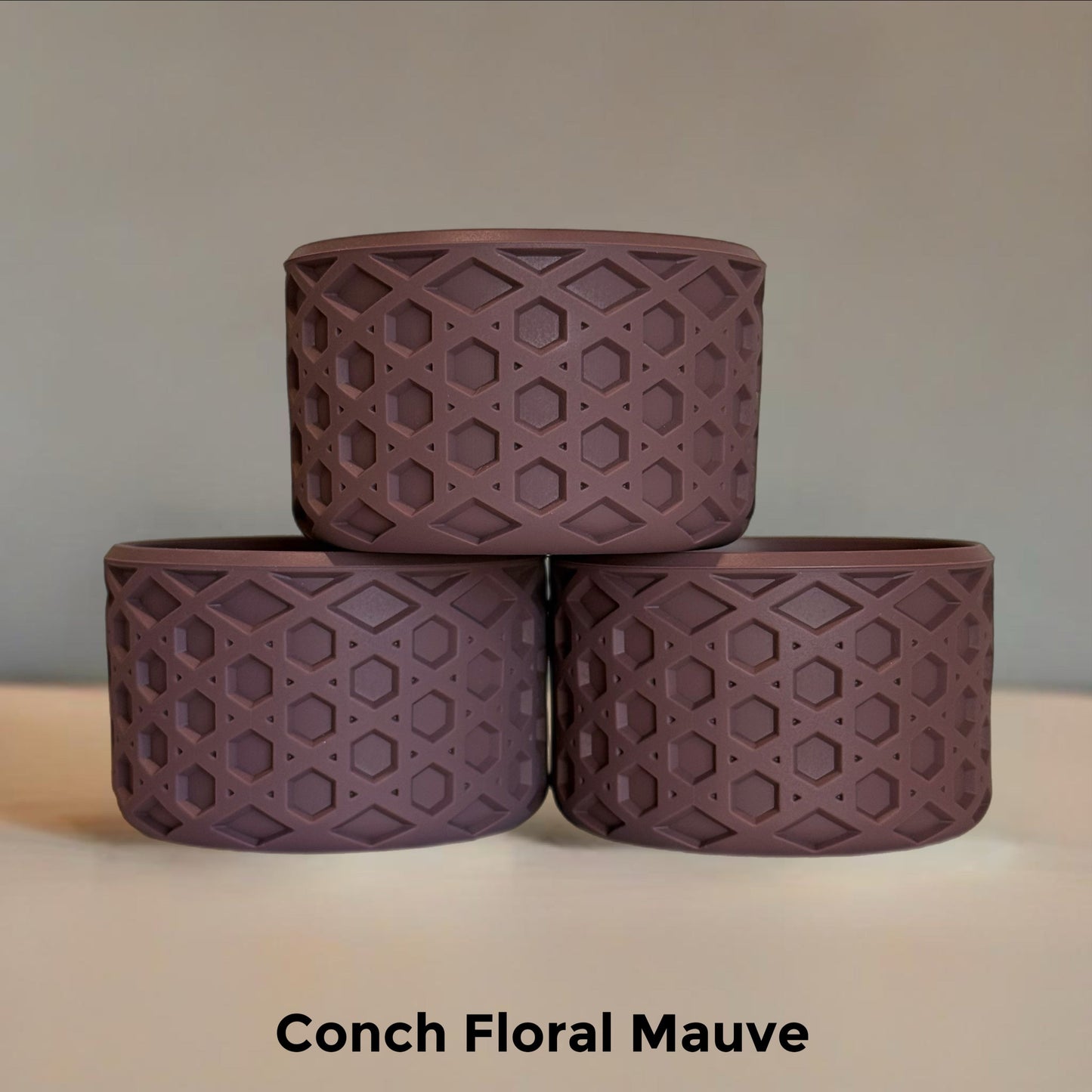 Conch Floral Mauve WAFFLE Tumbler Boot