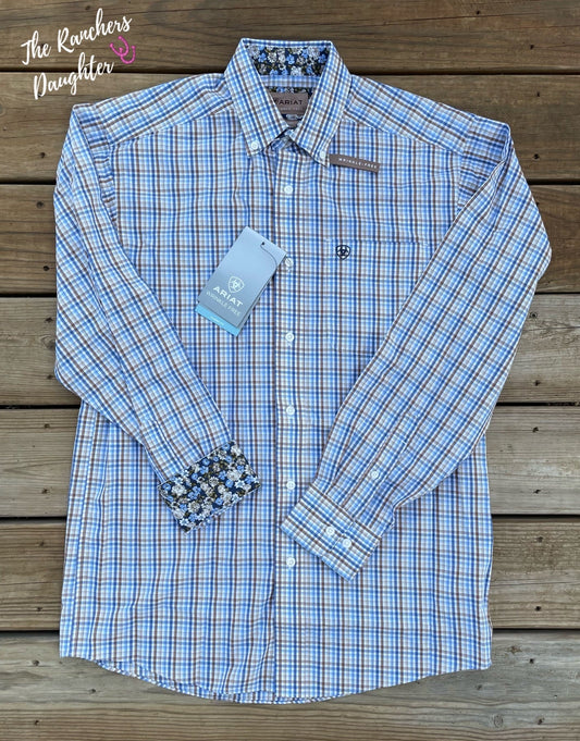 Ariat Men's Wrinkle Free Arthur Classic Fit Shirt