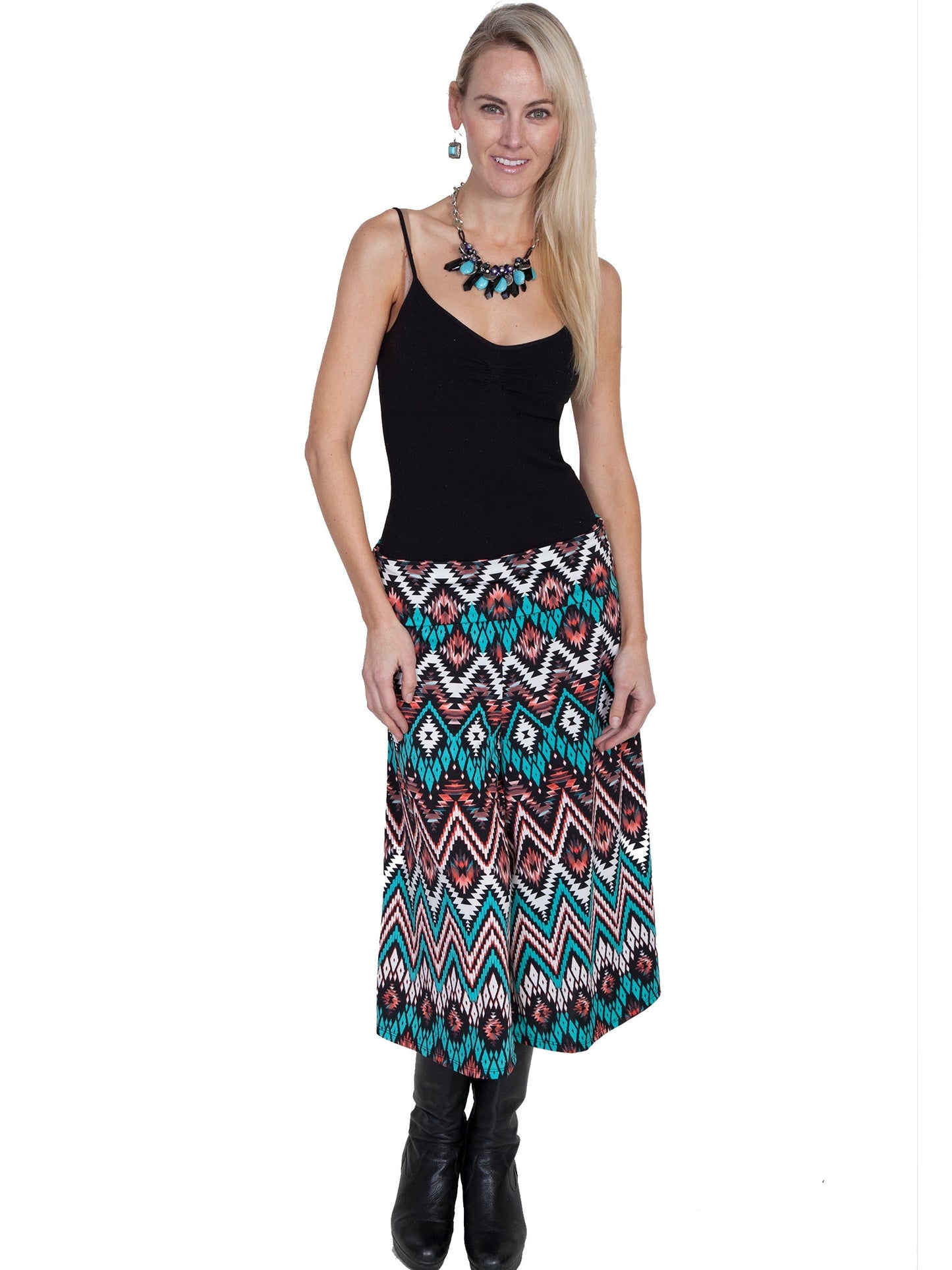 Gauchos W/fold Over Waist - E200