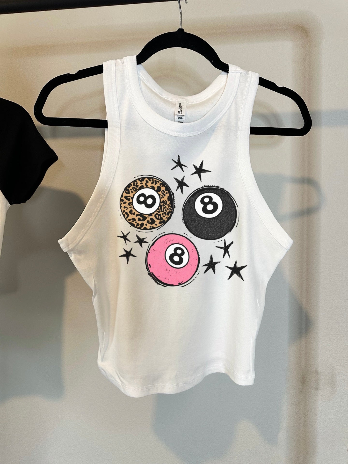 Lucky 8 Cropped Tank