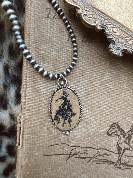 The Broncin pendant