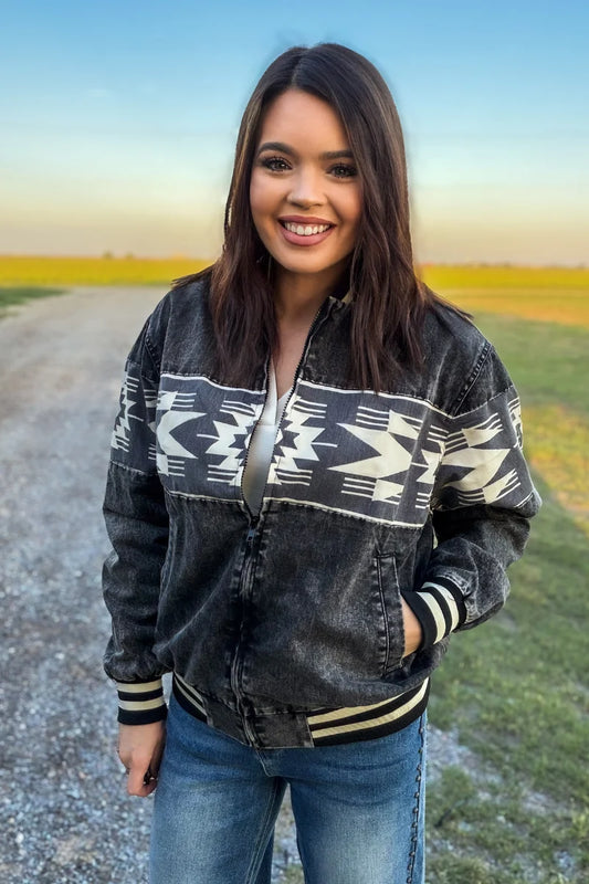 Midnight Bomber jacket
