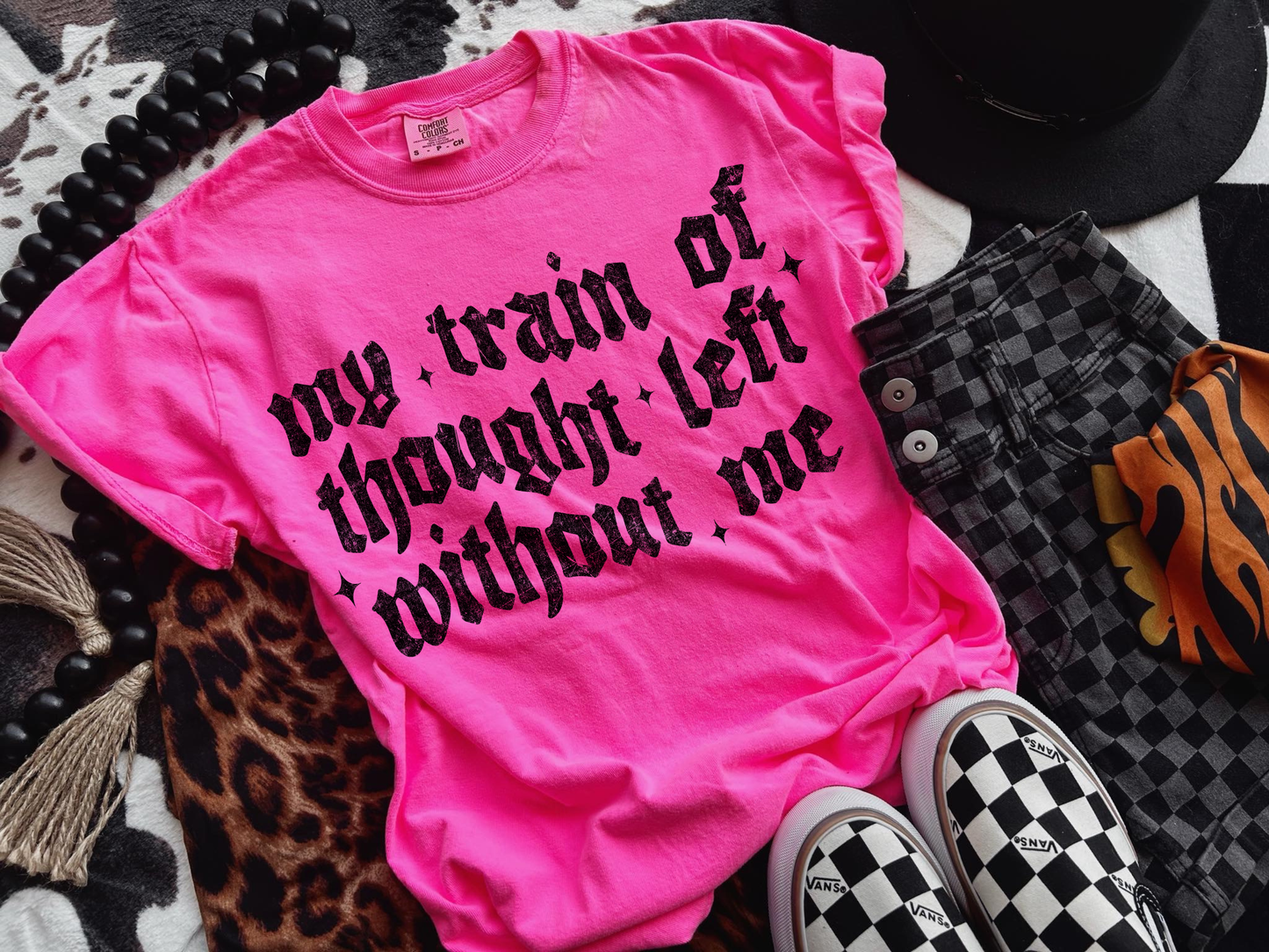 Train of thought tee