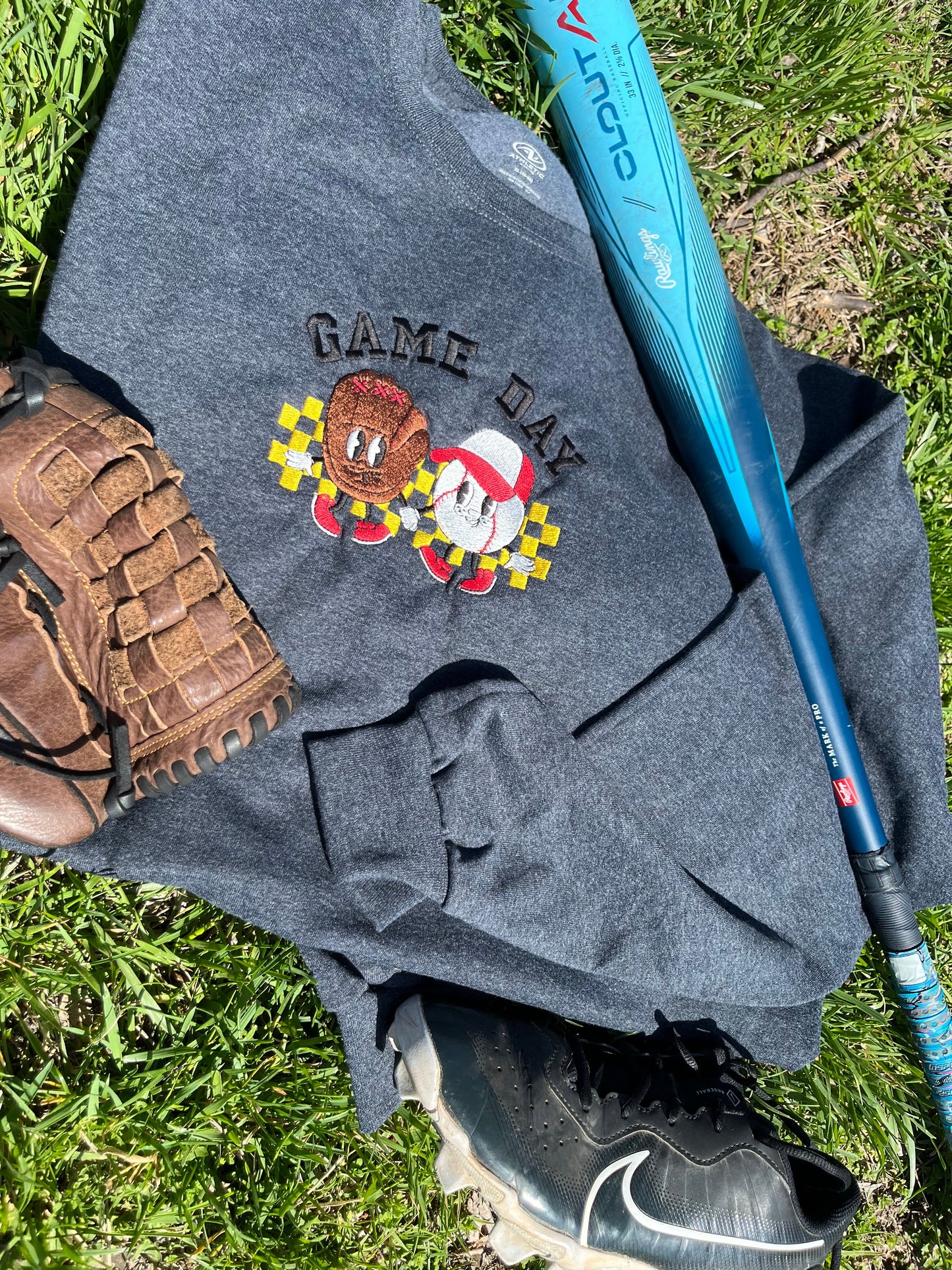 Game Day Embroidered Pullover