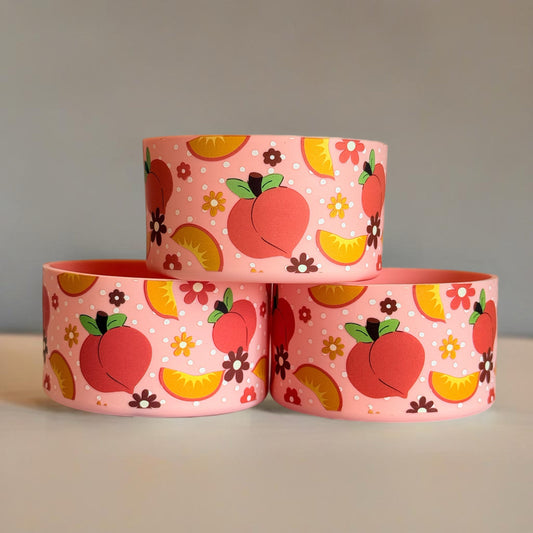 Sweet Peach Tumbler Boot -fits 20-40oz