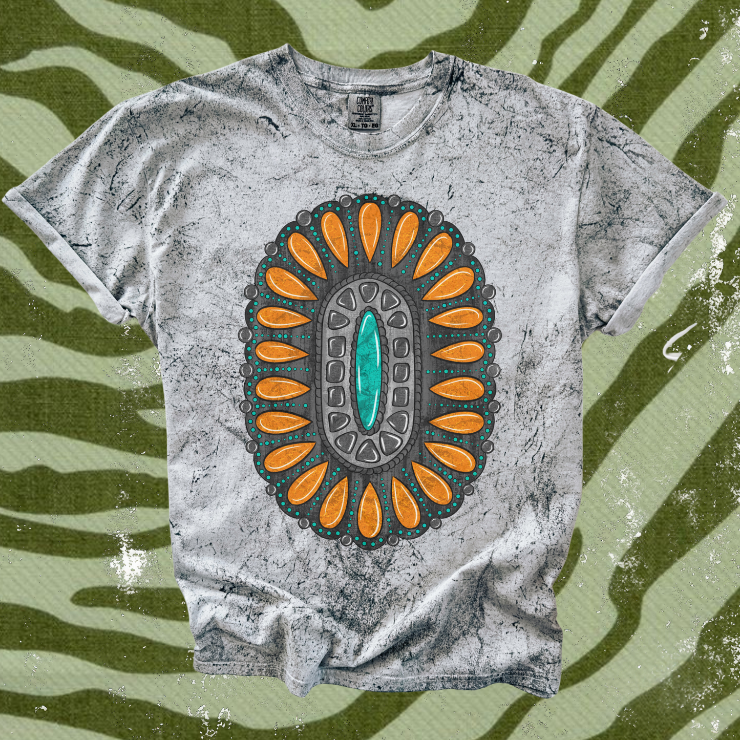 Edgy Jewel tee