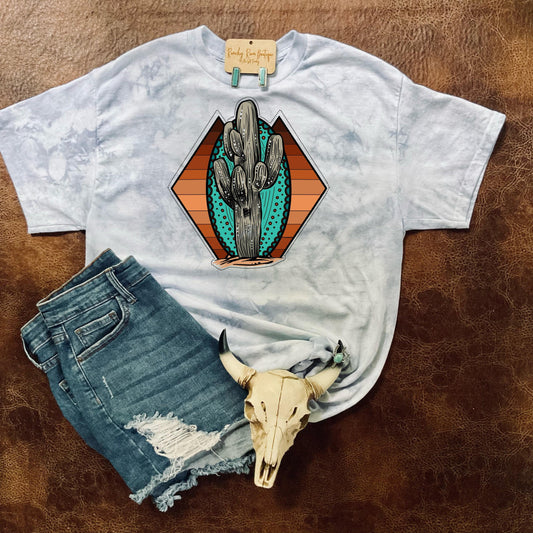 Cactus Sunset Western Tee