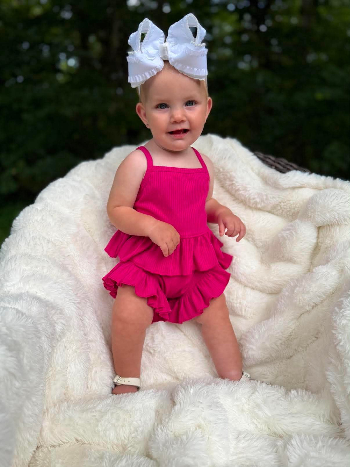 Pink Ruffle Set  (FINAL SALE)