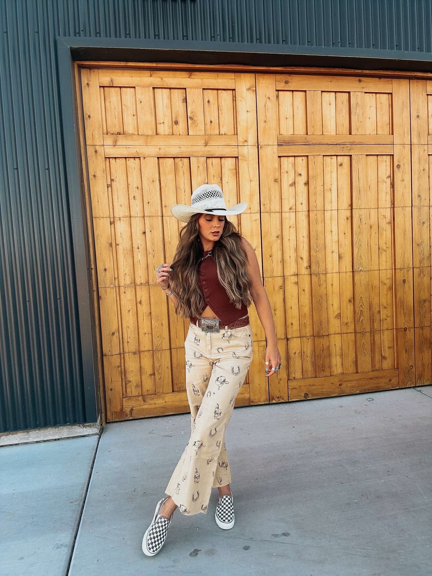 The Lonnie Western Jeans - small
