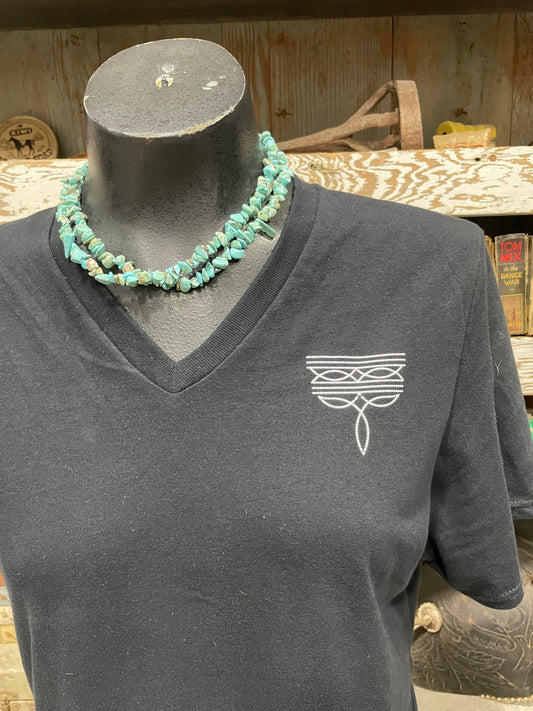 Bootstitch V Neck Tee
