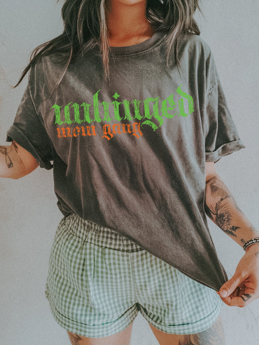 Unhinged Mom Gang Tee