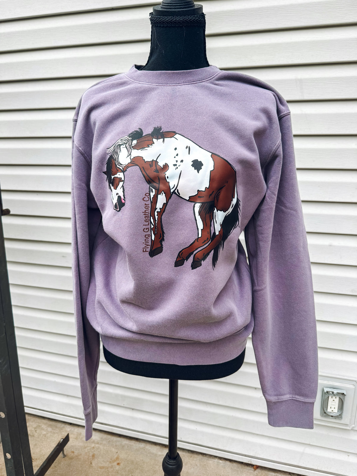 Bucking Paint Horse Crewneck (Premium)