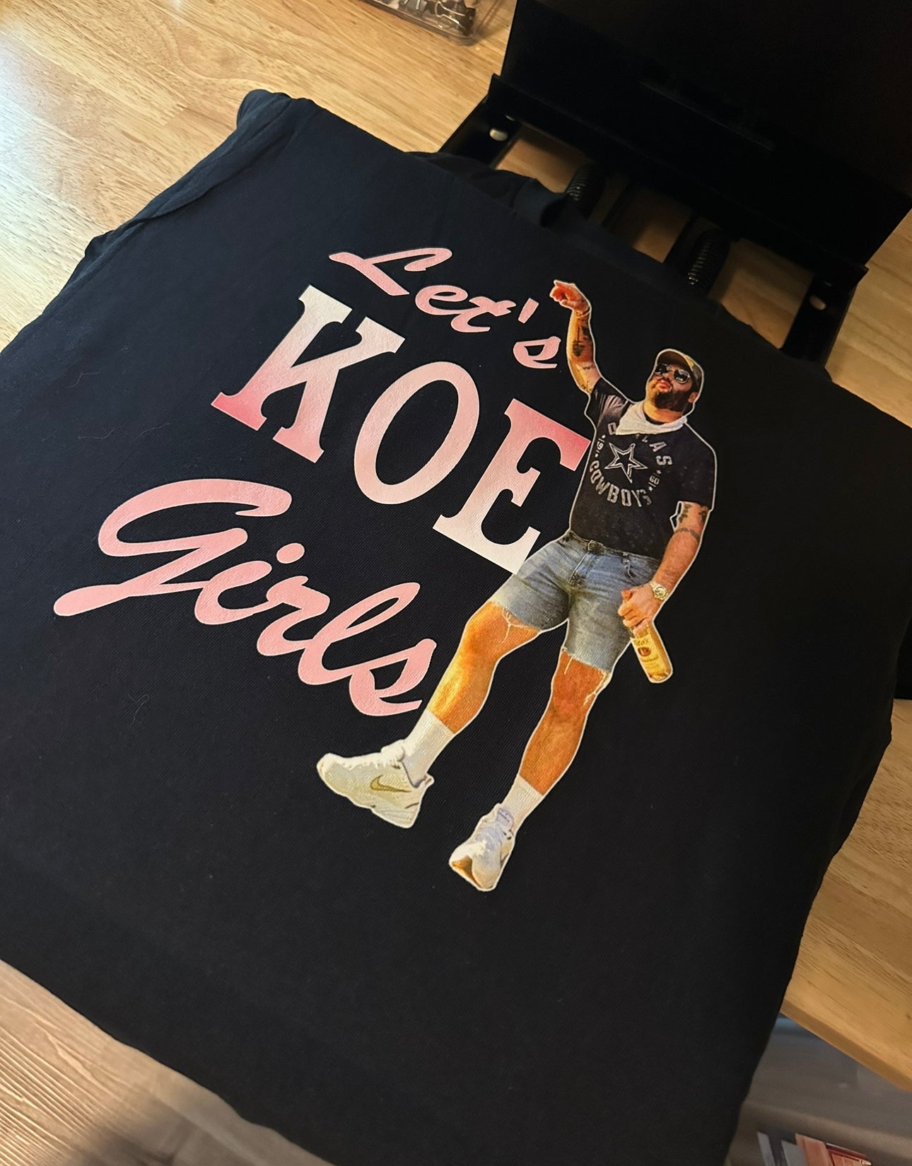 Black - Let’s Go Girls graphic tee