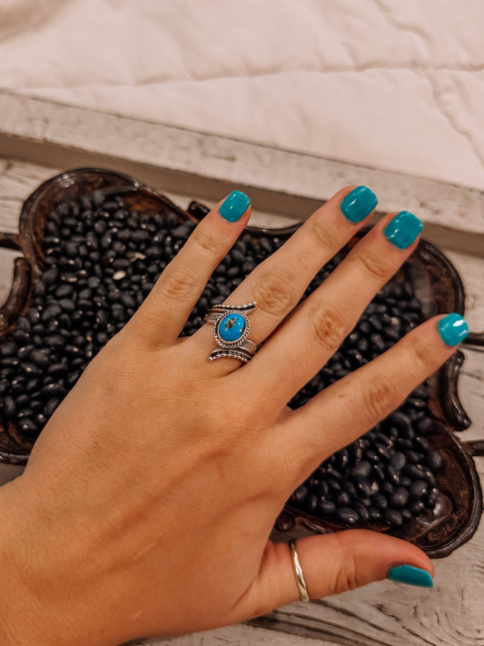 No Charge Turquoise Ring