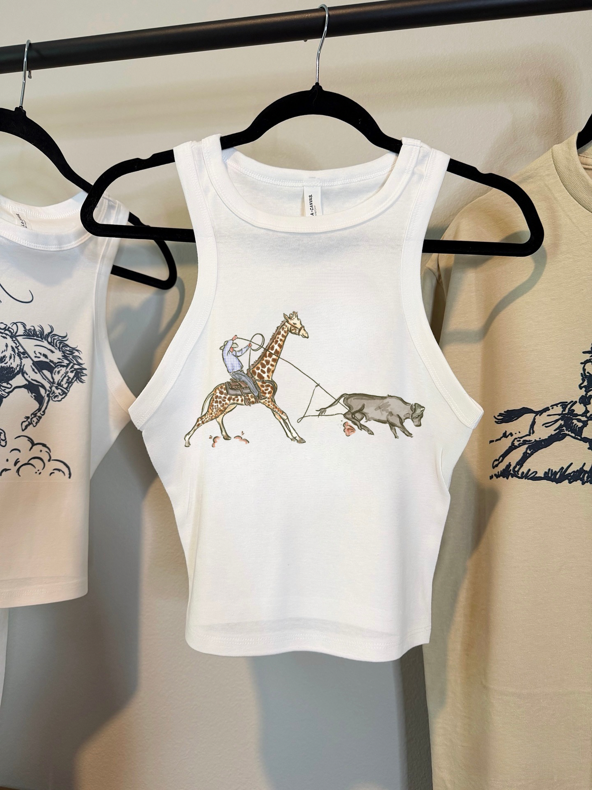 Safari Wrangler Cropped Tank