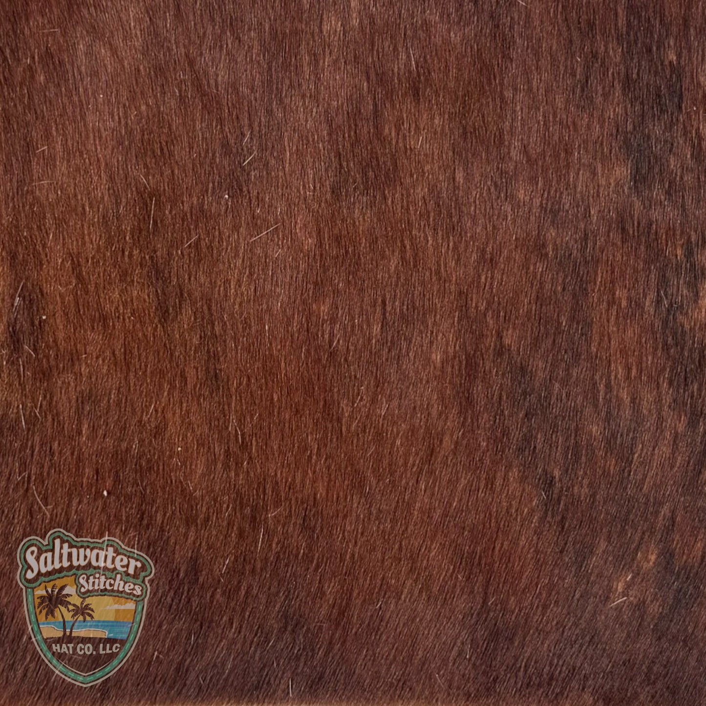 Brown Cowhide Panel